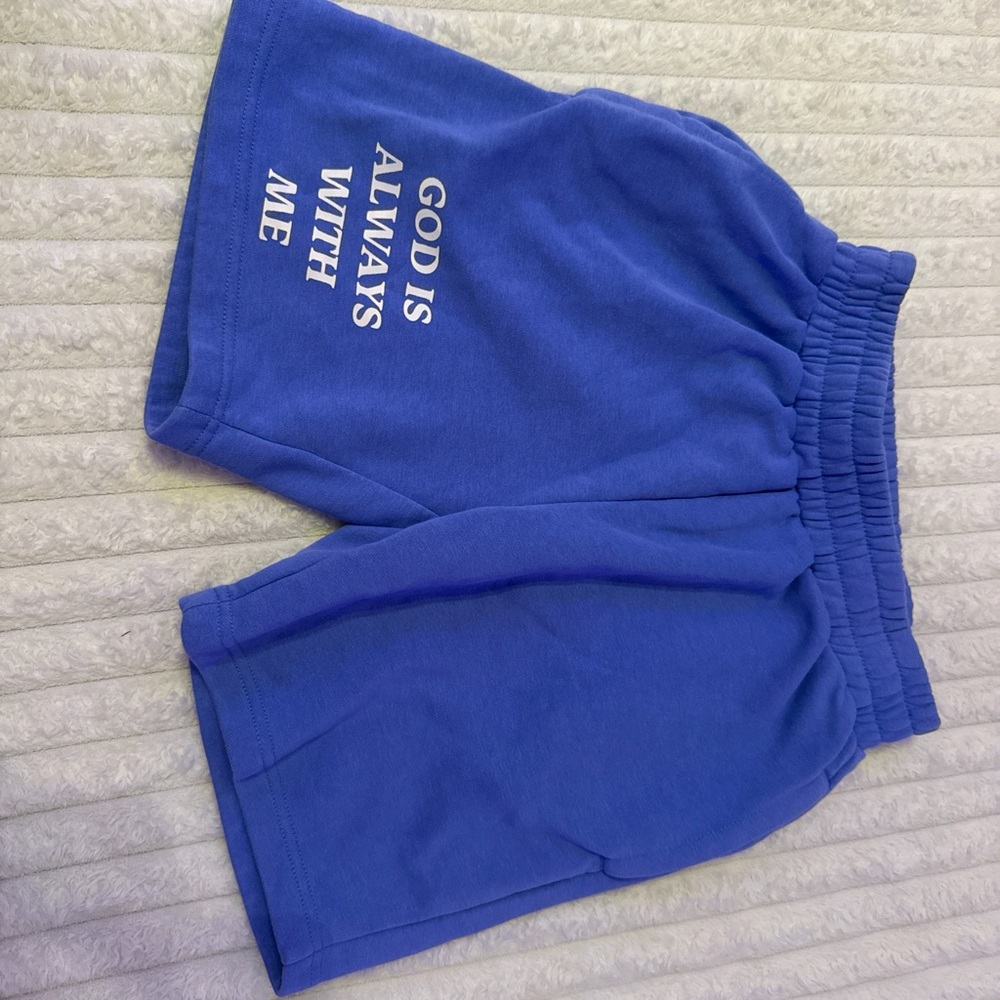 Women’s Long Blue Shorts